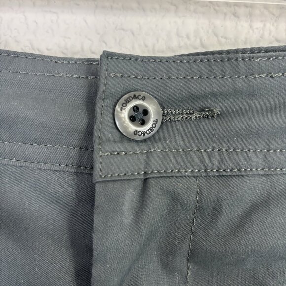Toad & Co. Metrolite Hiking Shorts Size 8 Gray Drawstring Outdoor Toad&Co - Picture 3 of 9
